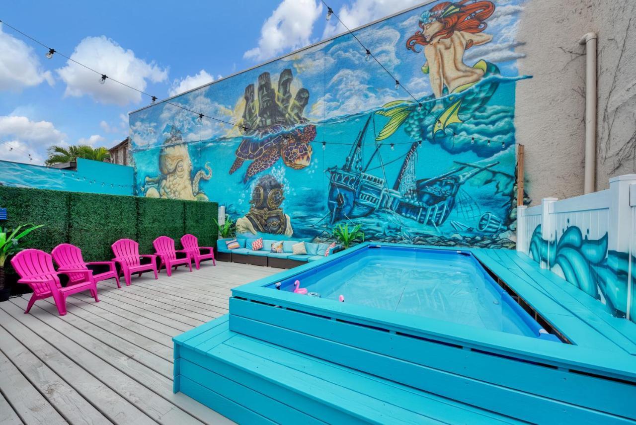 Mermaid House With Pool Jacuzzi Steps To Siesta Key Beach Sarasota megye Kültér fotó